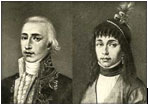 il Conte Monaldo Leopardi (1776-1847) e la Contessa Adelaide Antici